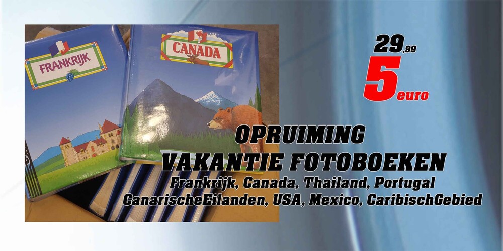 Vakantie fotoboeken